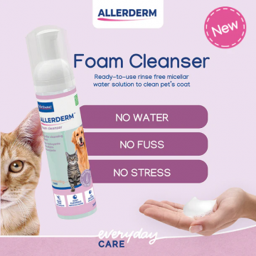 Allerderm Pets Foam Cleanser 200ml